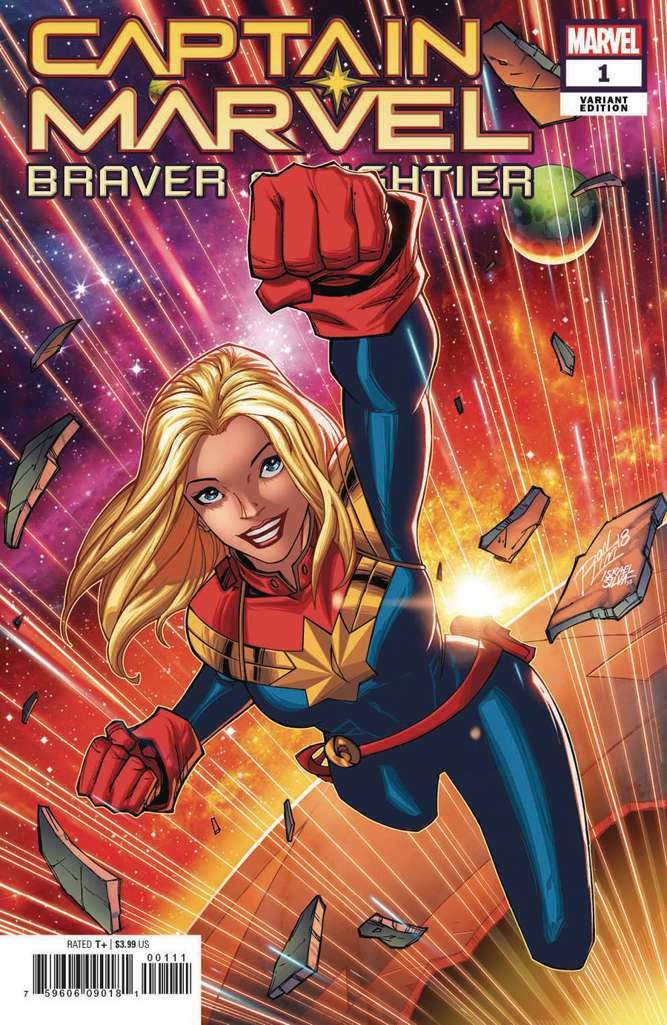 Captain Marvel: Braver & Mightier #1 Variation A