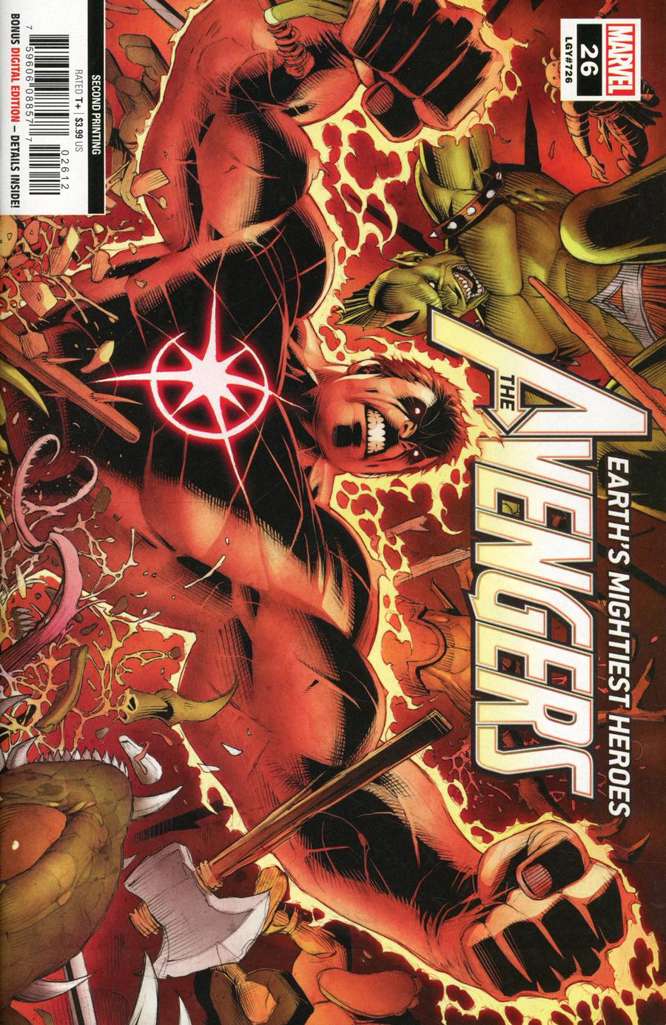 Avengers (8th Series) #26  - 2nd printing
