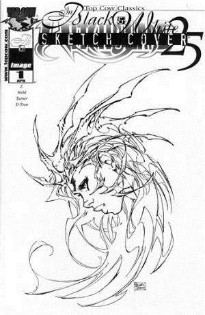 Top Cow Classics in Black and White: Witchblade #25 Variation A