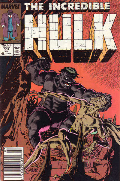The Incredible Hulk #357 Newsstand Edition