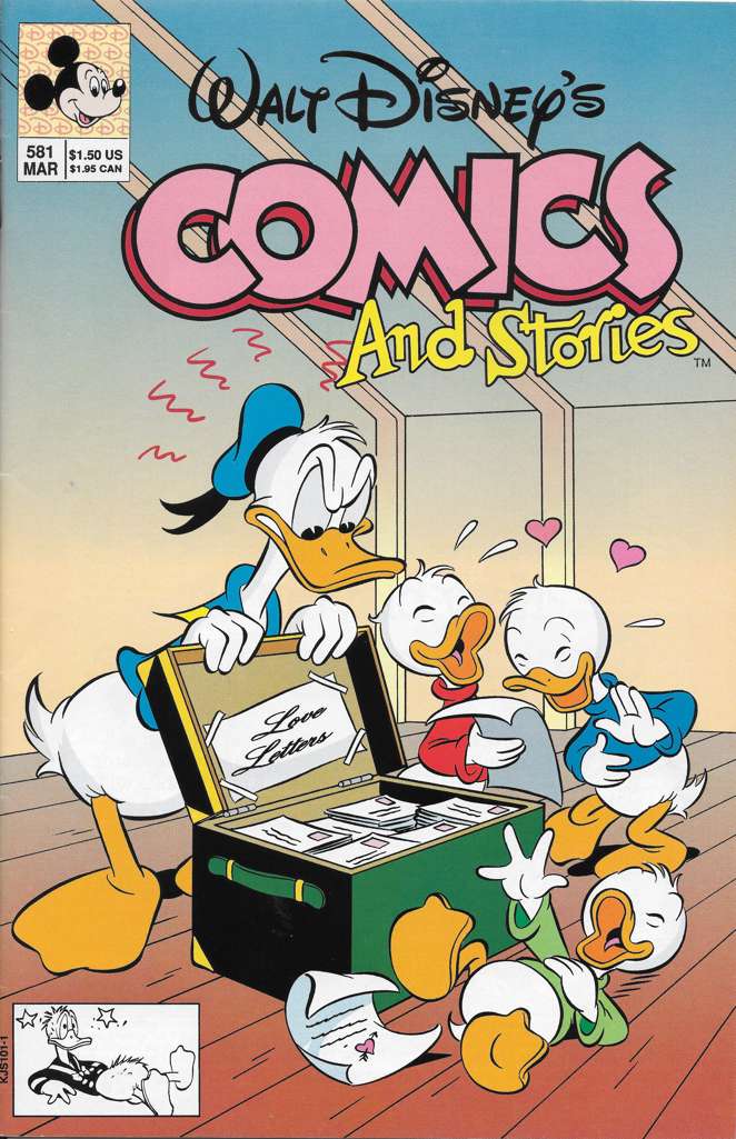Walt Disney’s Comics and Stories #581