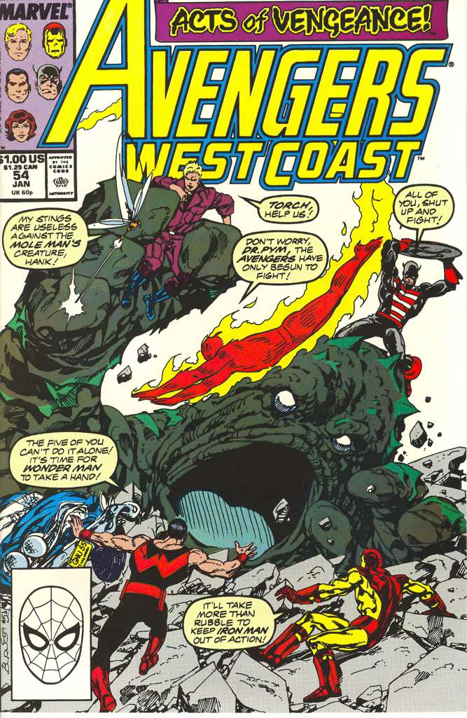 Avengers West Coast #54