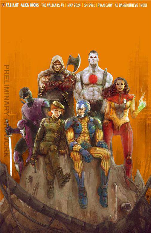 The Valiants #1 Variation D