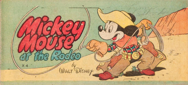 Mickey Mouse at the Rodeo