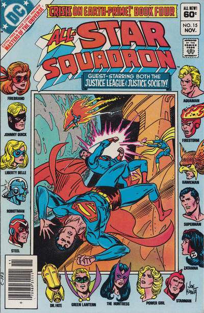 All-Star Squadron #15 Newsstand Edition