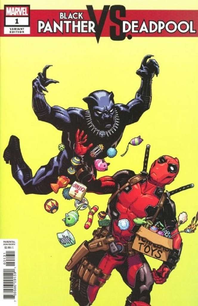 Black Panther vs. Deadpool #1 Variation B