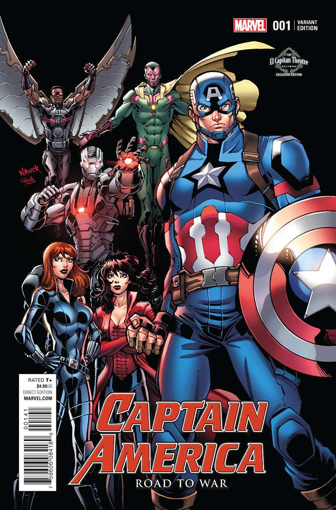 Captain America: Road To War #1 Variation C