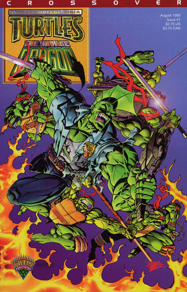 Teenage Mutant Ninja Turtles-Savage Dragon Crossover