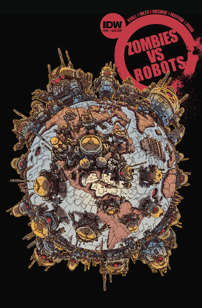 Zombies vs. Robots (2nd Series) #2 Variation A
