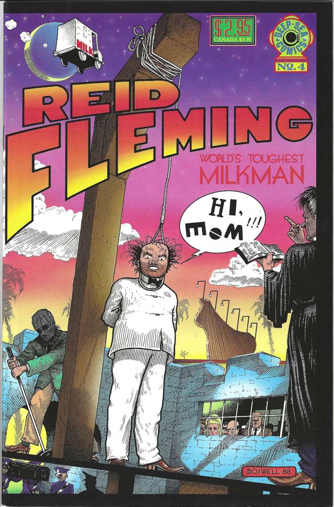 Reid Fleming, World’s Toughest Milkman #4  - 4th printing