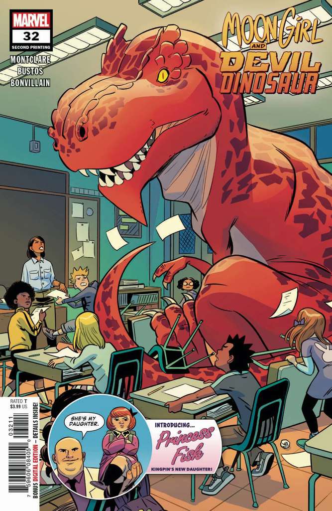 Moon Girl And Devil Dinosaur #32  - 2nd printing