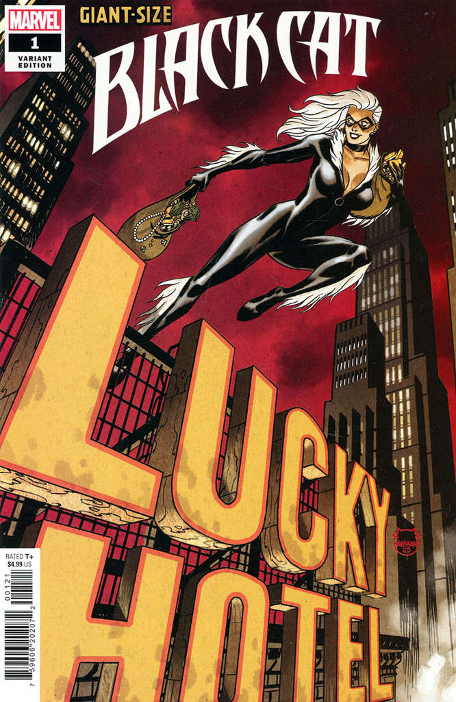 Giant-Size Black Cat: Infinity Score #1 Variation A