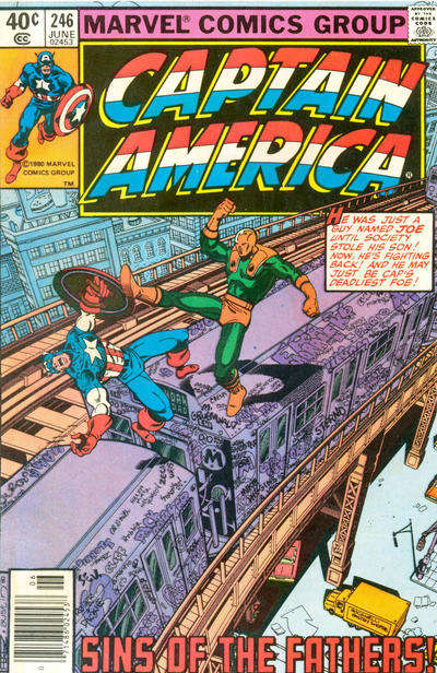 Captain America (1st Series) #246 Newsstand Edition