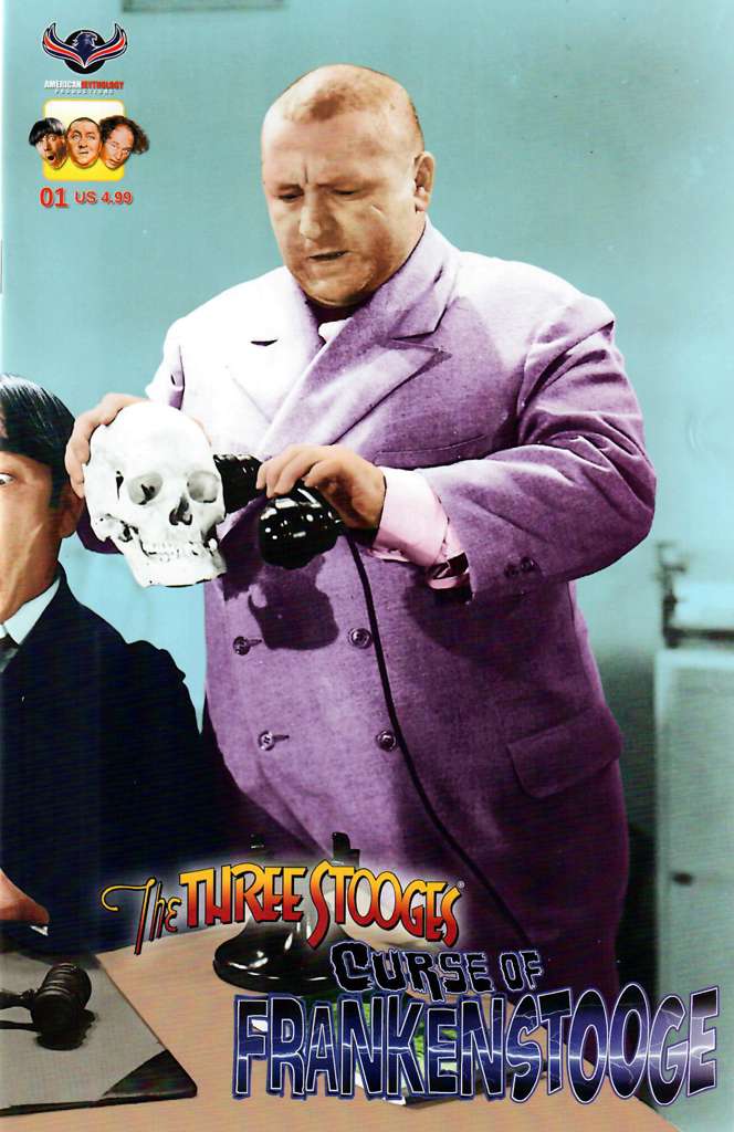 The Three Stooges: Curse of the Frankenstooge #1 Variation B