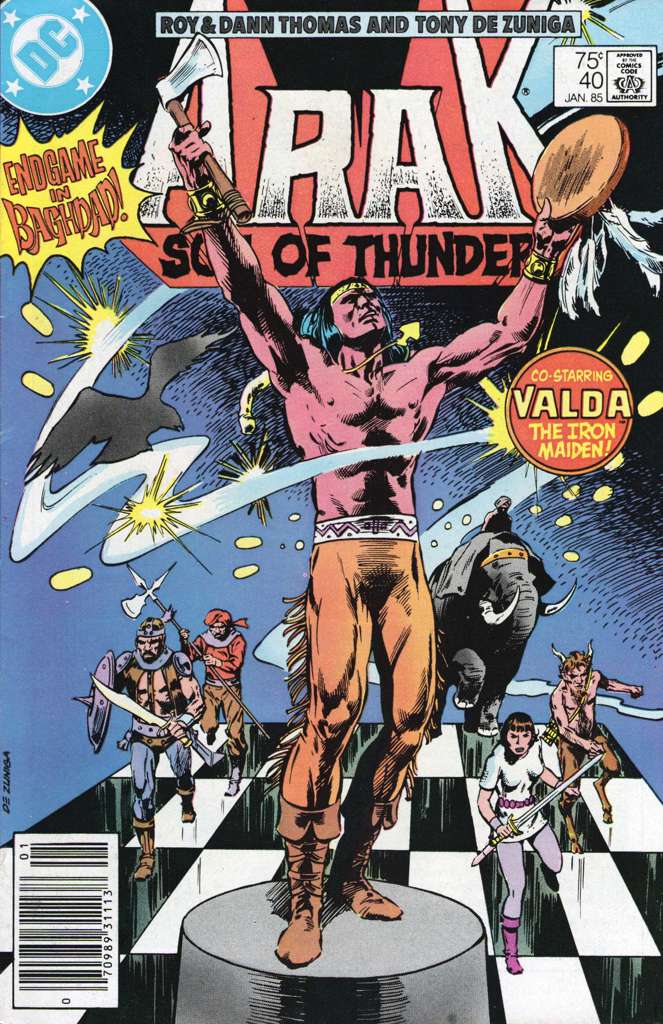 Arak Son of Thunder #40 Newsstand Edition