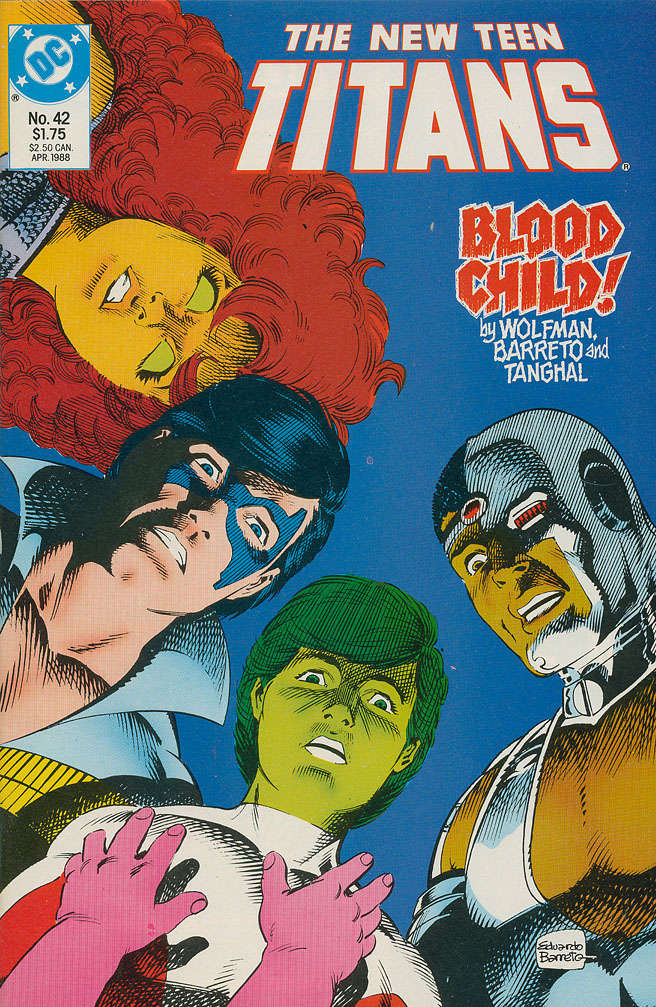 The New Teen Titans (2nd Series) #42