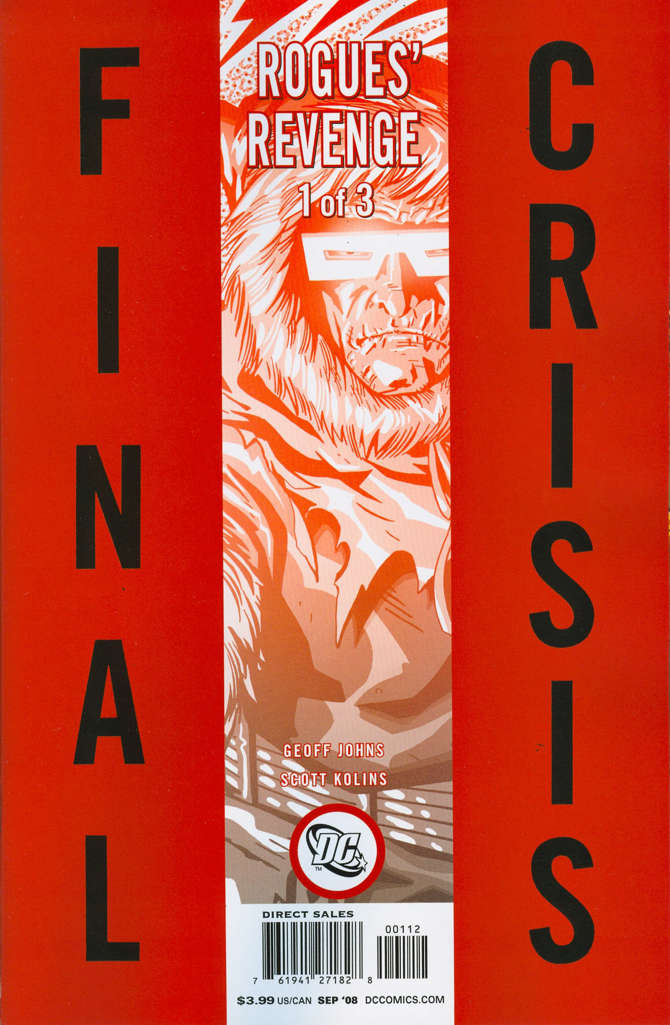 Final Crisis: Rogues’ Revenge #1  - 2nd printing