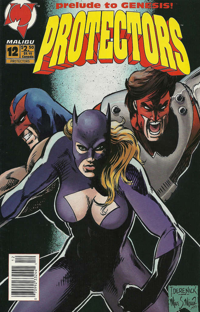 The Protectors (Malibu) #12 Collector’s Set