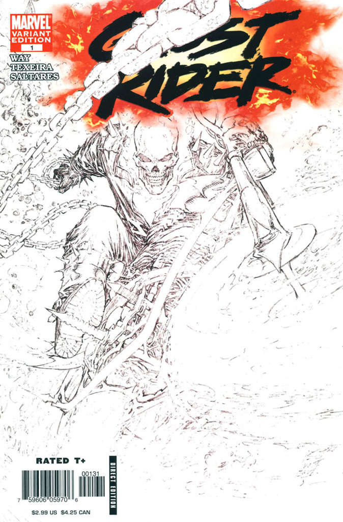 Ghost Rider (7th Series) #1 Variation B