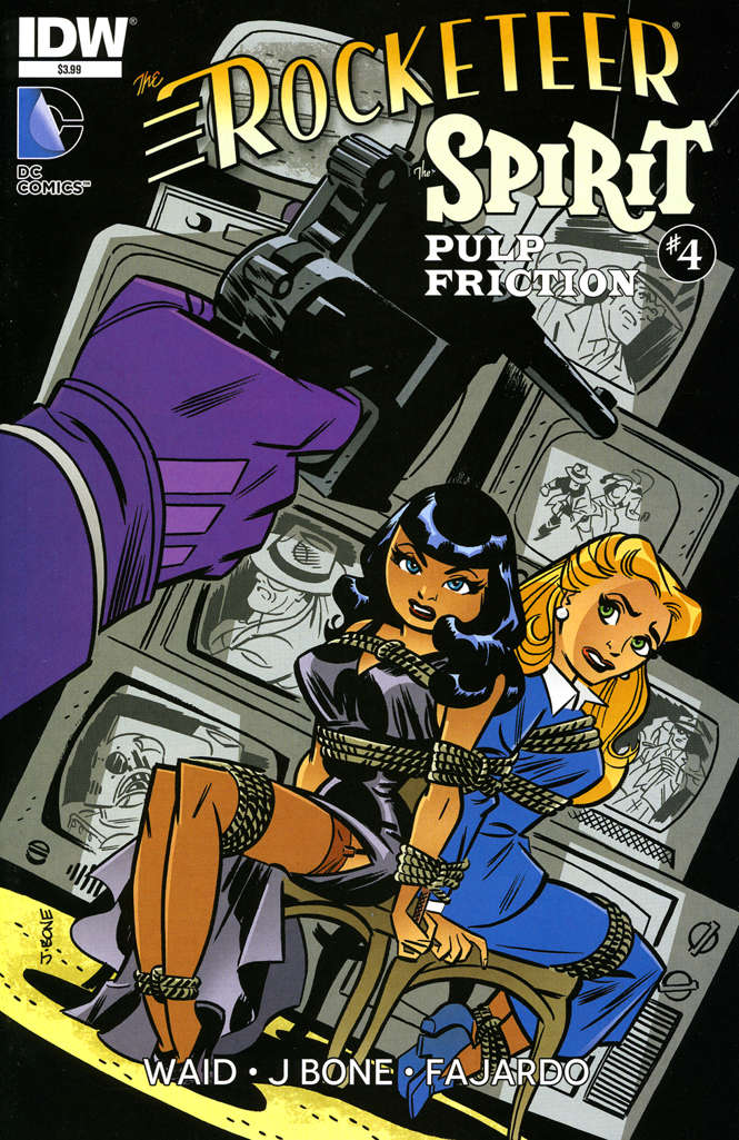 The Rocketeer/The Spirit: Pulp Friction #4