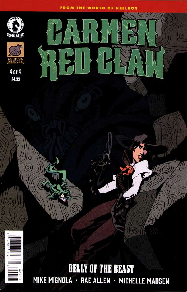 Carmen Red Claw: Belly of the Beast #4 Variation A