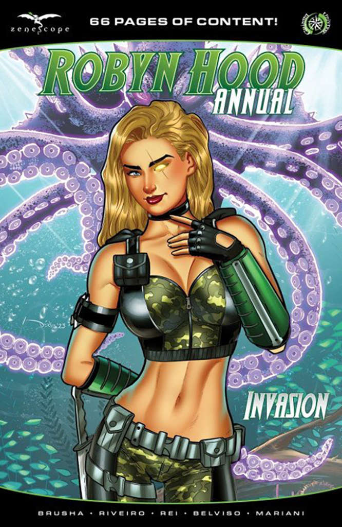 Robyn Hood Annual: Invasion #1 Variation C
