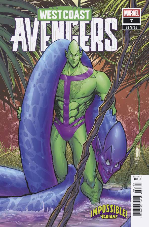West Coast Avengers (3rd Series) #7 Variation B