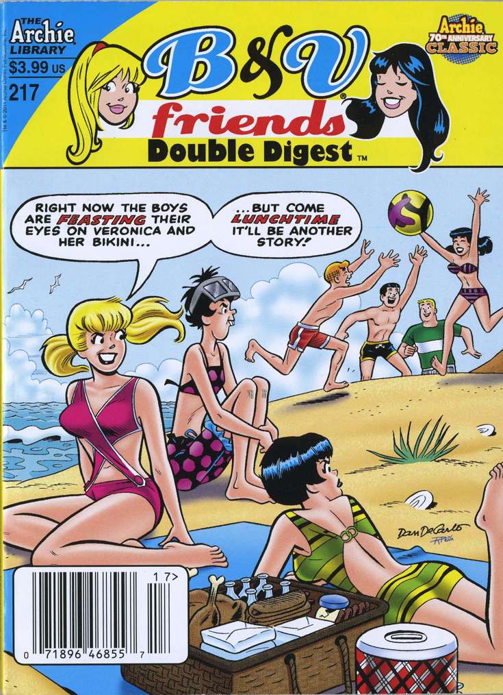 Betty and Veronica Digest Magazine #217
