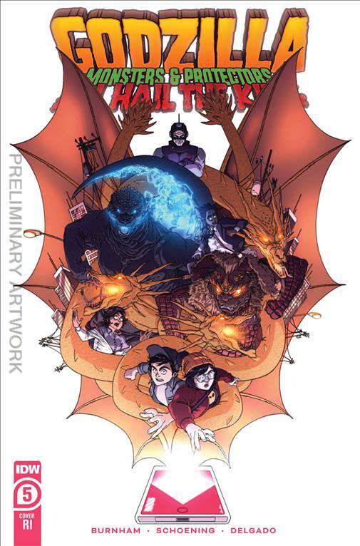 Godzilla: Monsters & Protectors All Hail the King! #5 Variation C