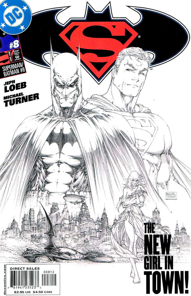 Superman/Batman #8  - 2nd printing