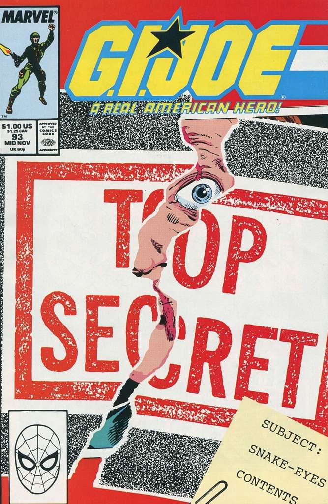 G.I. Joe, a Real American Hero #93