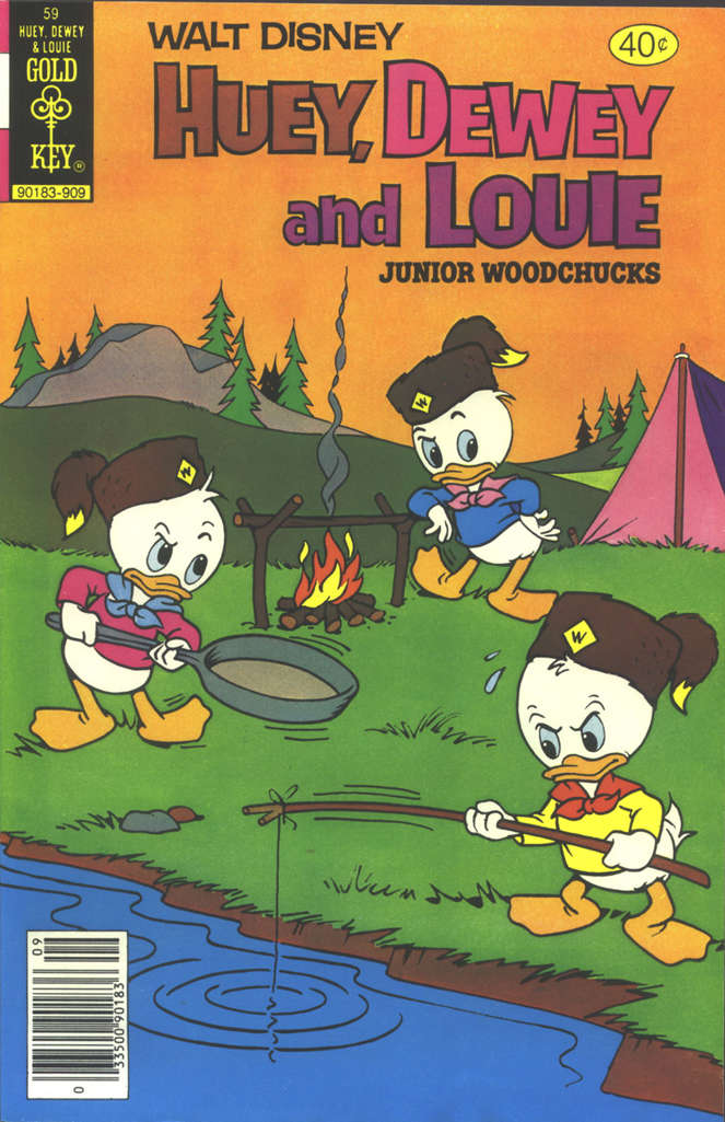 Huey, Dewey, and Louie Junior Woodchucks #59
