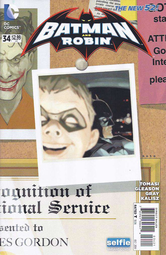 Batman and Robin (2nd Series) #34 Variation A