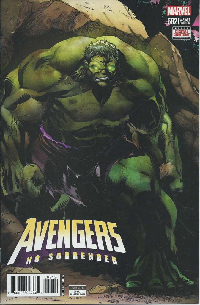 The Avengers #682  - 2nd printing