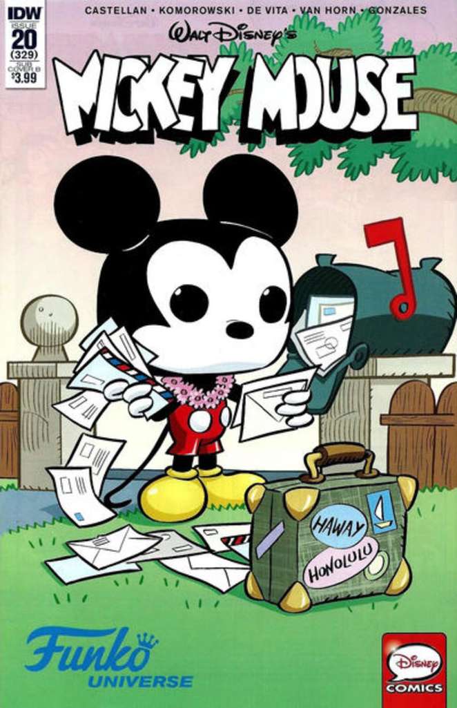 Mickey Mouse (IDW) #20 Variation C