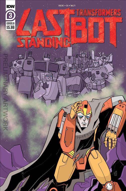 Transformers: Last Bot Standing #3 Variation B
