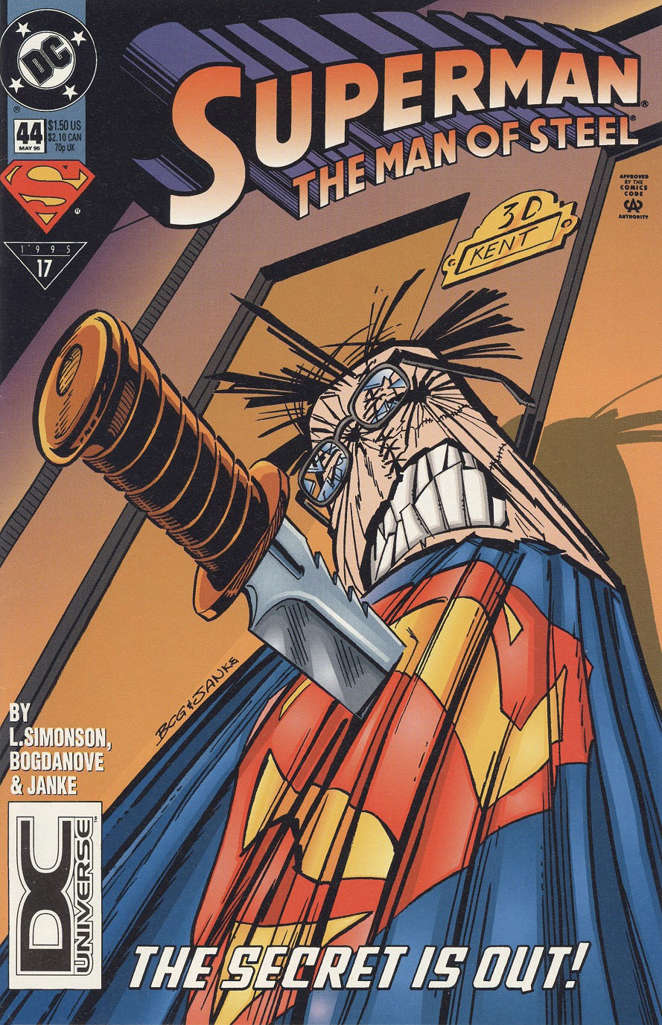 Superman: The Man of Steel #44  - 2nd printing