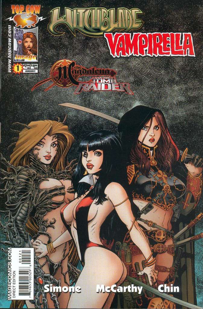 Tomb Raider/Witchblade/Magdalena/Vampirella #1 Variation B