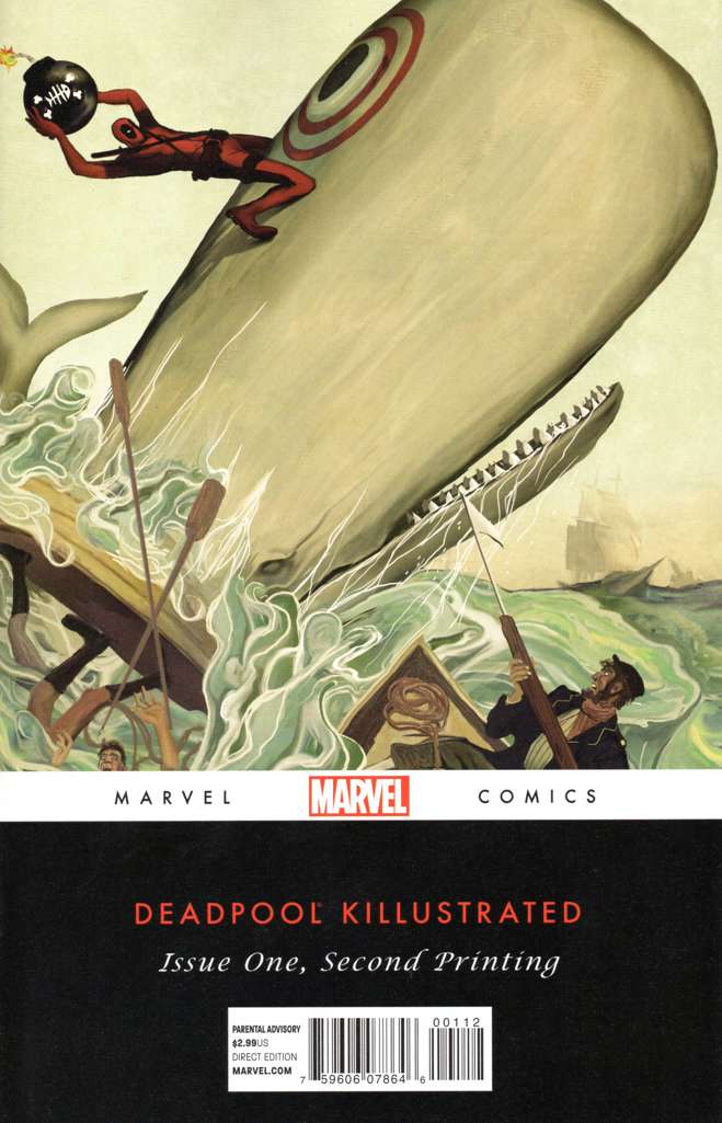 Deadpool Killustrated #1  - 2nd printing