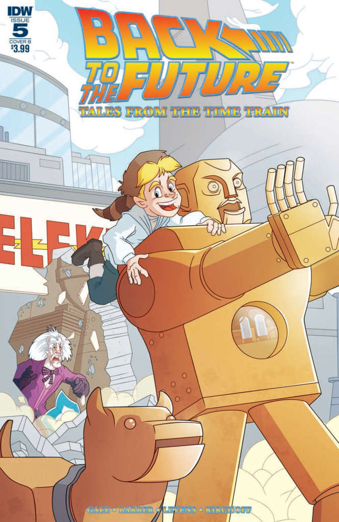 Back to the Future: Tales From the Time Train #5 Variation B