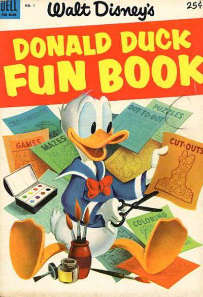 Donald Duck Fun Book