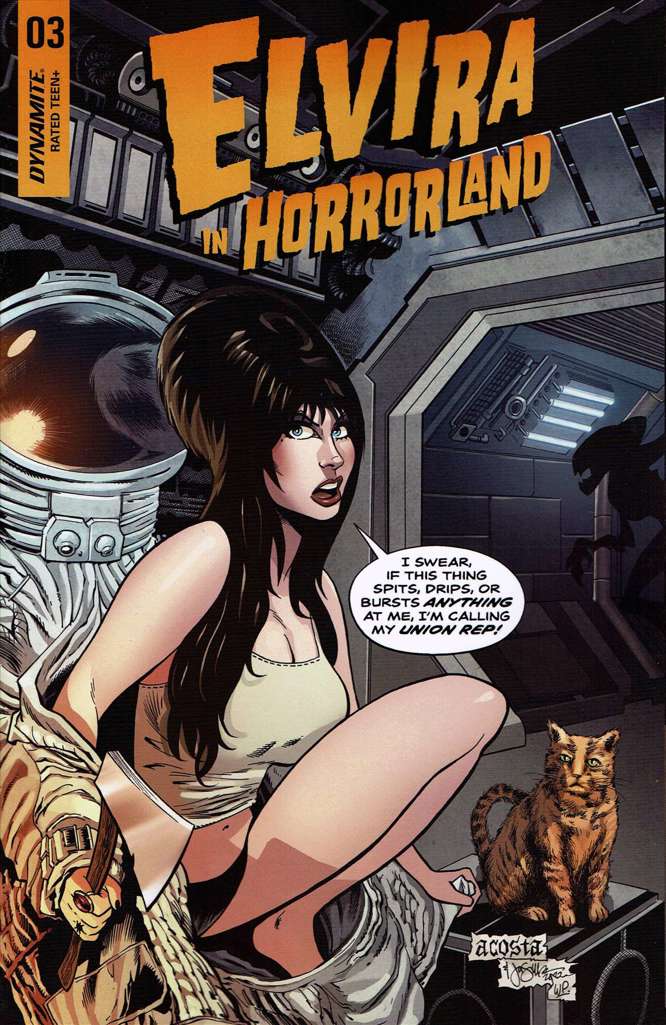 Elvira in Horrorland #3 Variation A