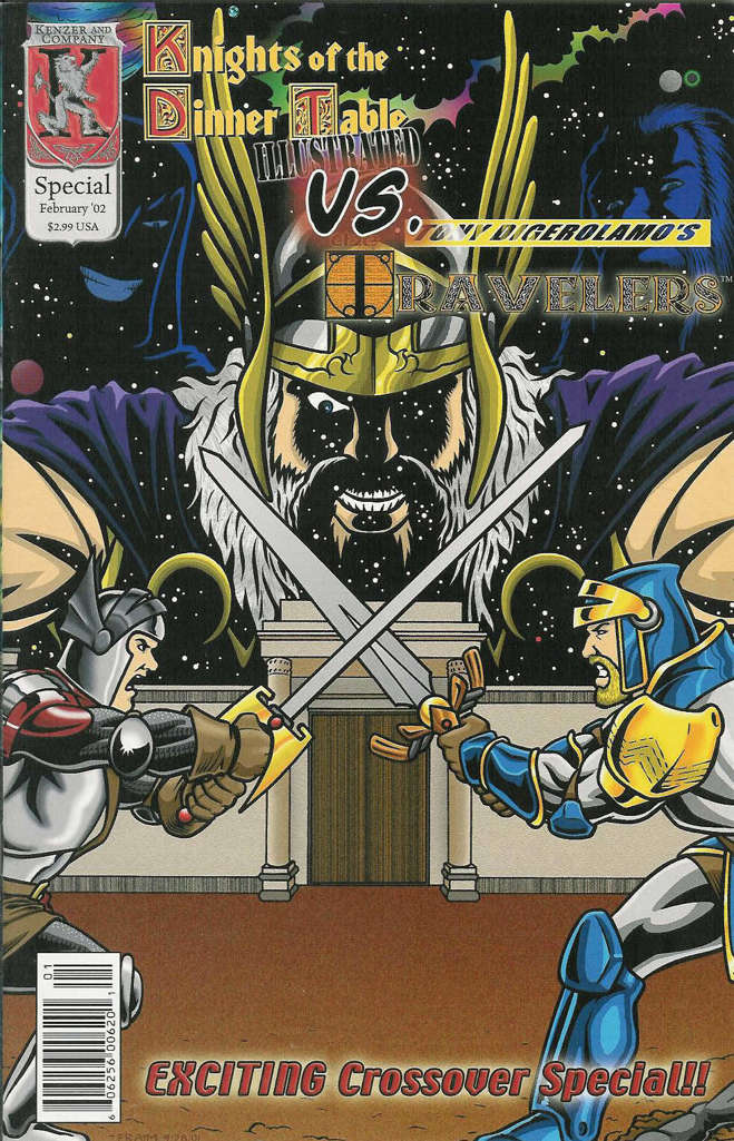 Knights of the Dinner Table Illustrated vs. Tony DiGerolamo’s The Travelers