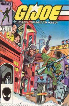 G.I. Joe, a Real American Hero #17  - 2nd printing