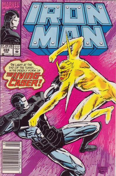 Iron Man (1st Series) #289 Newsstand Edition