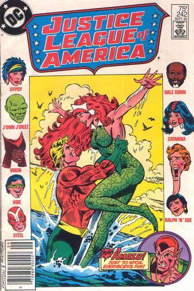 Justice League of America #242 Newsstand Edition