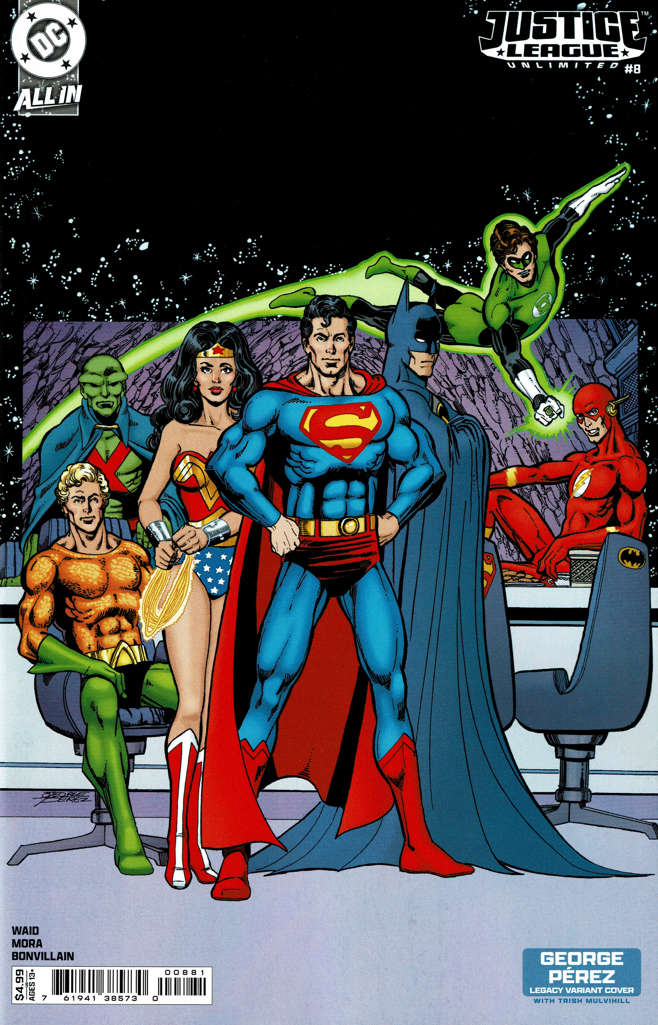 Justice League Unlimited (2nd Series) #8 Variation H