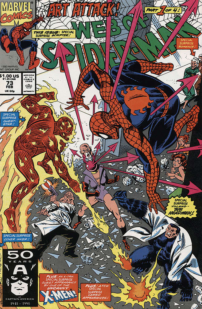 The Web of Spider-Man #73