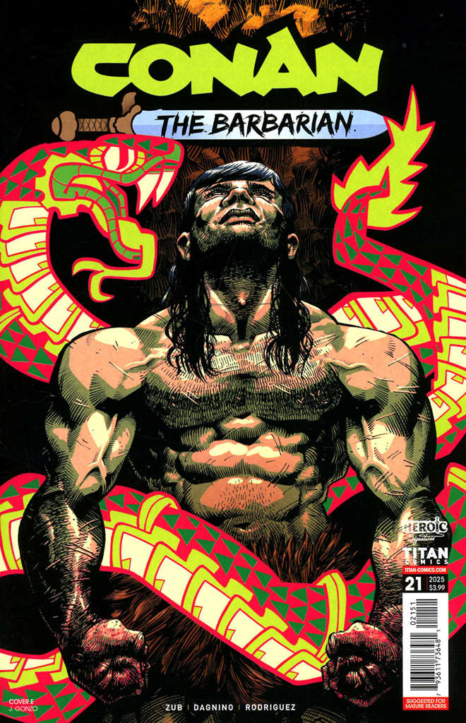 Conan: The Barbarian (Titan) #21 Variation E