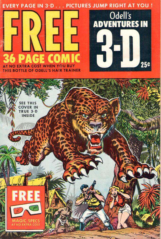 Adventures in 3-D #1 Variation A
